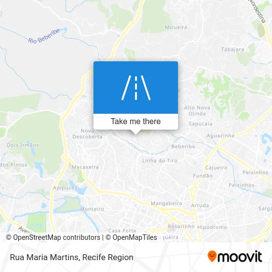 Rua Maria Martins map
