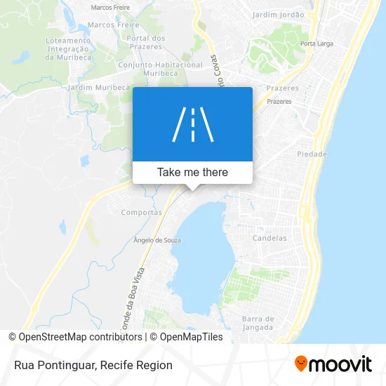 Rua Pontinguar map