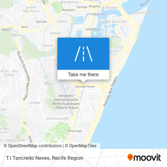 T.I Tancredo Neves map