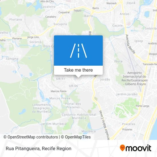 Rua Pitangueira map