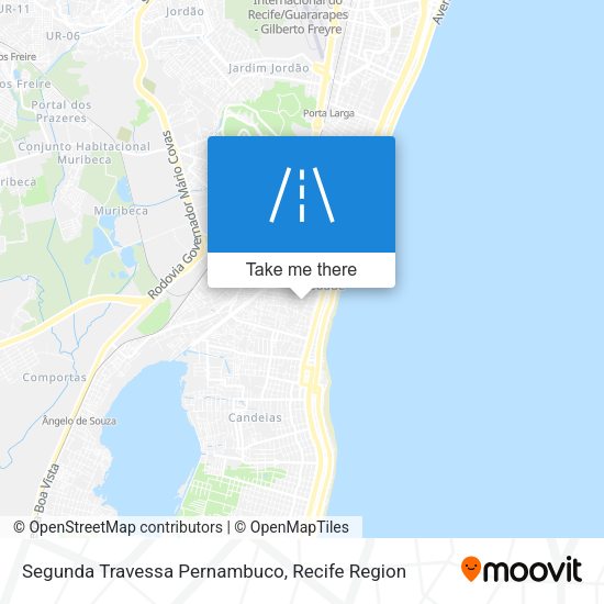 Segunda Travessa Pernambuco map