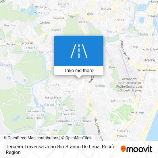 Terceira Travessa João Rio Branco De Lima map