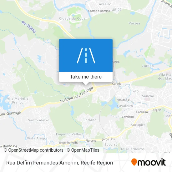 Rua Delfim Fernandes Amorim map