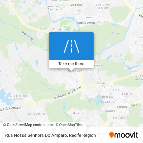 Rua Nossa Senhora Do Amparo map