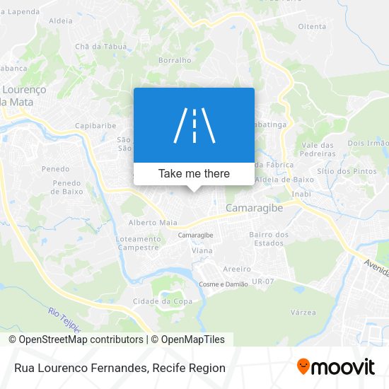 Rua Lourenco Fernandes map