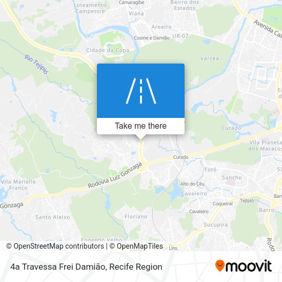 4a Travessa Frei Damião map