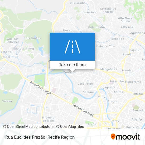 Rua Euclides Frazão map