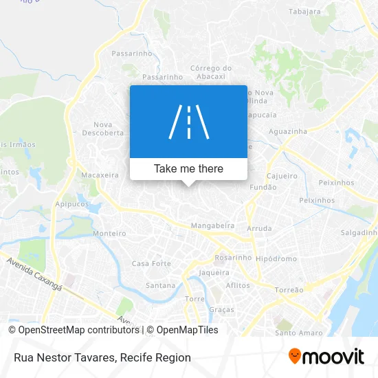 Rua Nestor Tavares map