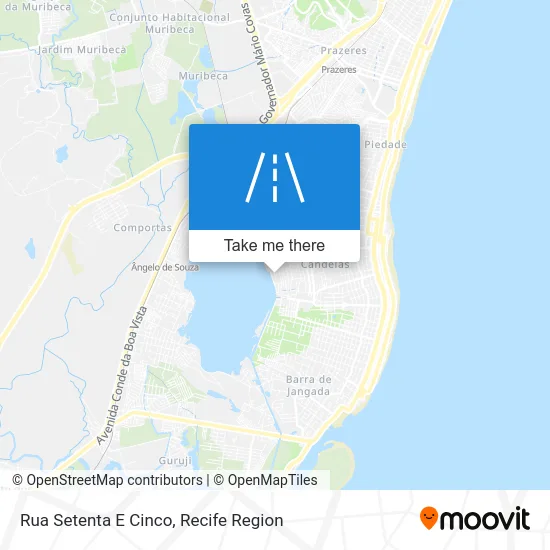 Rua Setenta E Cinco map