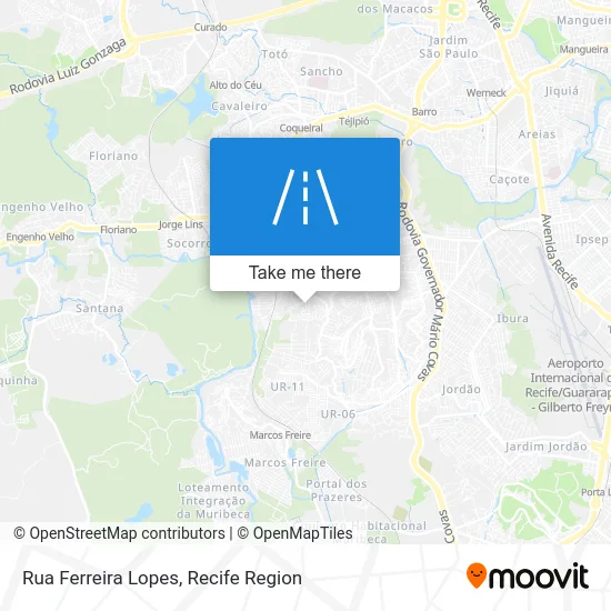 Rua Ferreira Lopes map