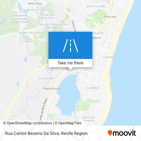 Rua Cantor Bezerra Da Silva map