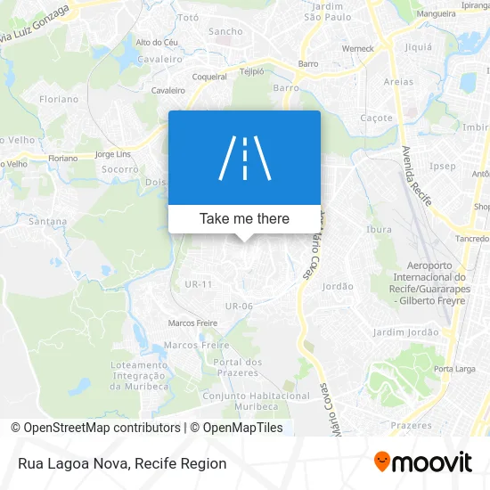 Rua Lagoa Nova map