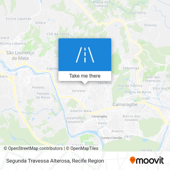 Segunda Travessa Alterosa map