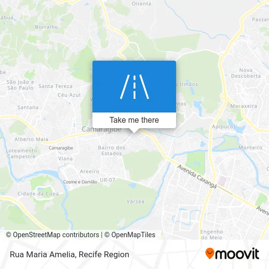 Rua Maria Amelia map