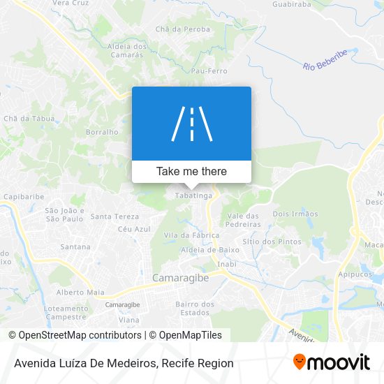 Avenida Luíza De Medeiros map