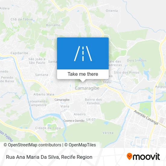 Rua Ana Maria Da Silva map