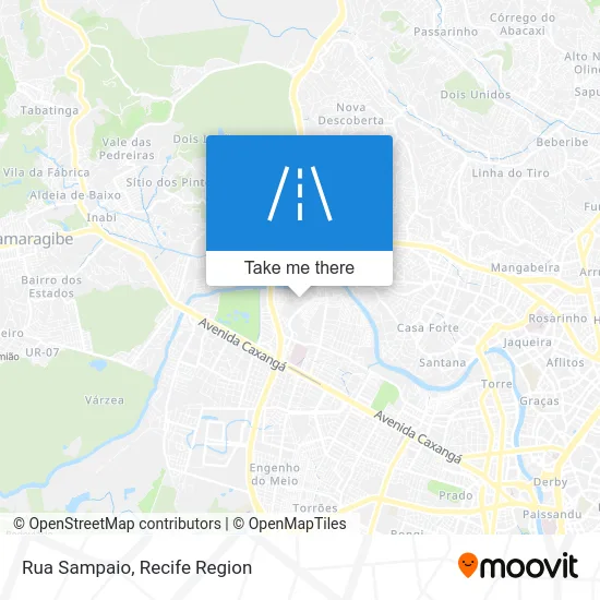 Rua Sampaio map