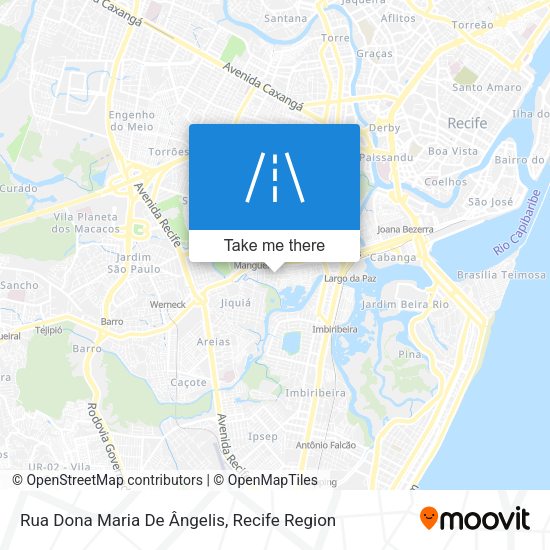 Rua Dona Maria De Ângelis map
