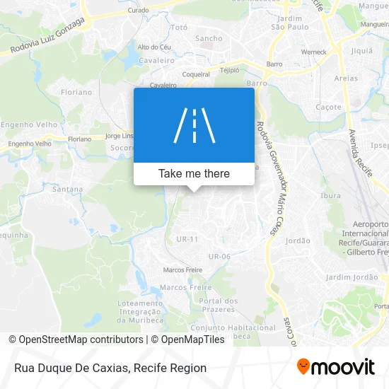 Rua Duque De Caxias map