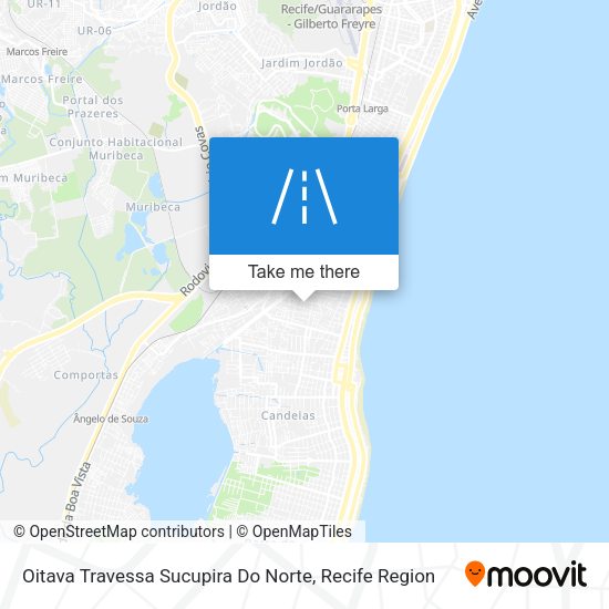 Oitava Travessa Sucupira Do Norte map