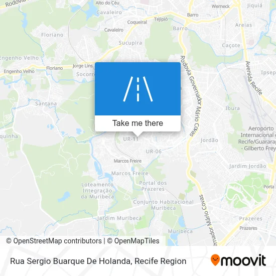 Rua Sergio Buarque De Holanda map