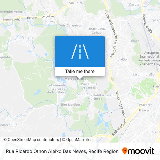 Rua Ricardo Othon Aleixo Das Neves map