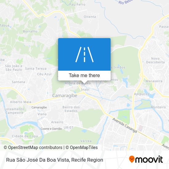 Rua São José Da Boa Vista map
