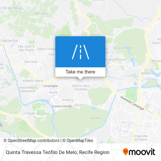 Quinta Travessa Teófilo De Melo map