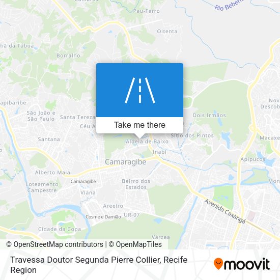 Travessa Doutor Segunda Pierre Collier map
