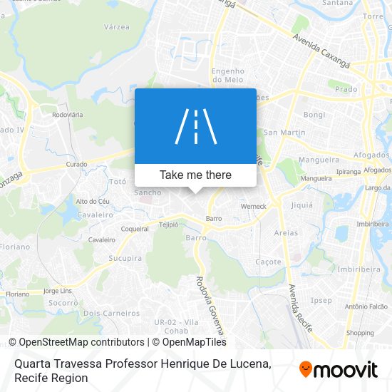 Quarta Travessa Professor Henrique De Lucena map