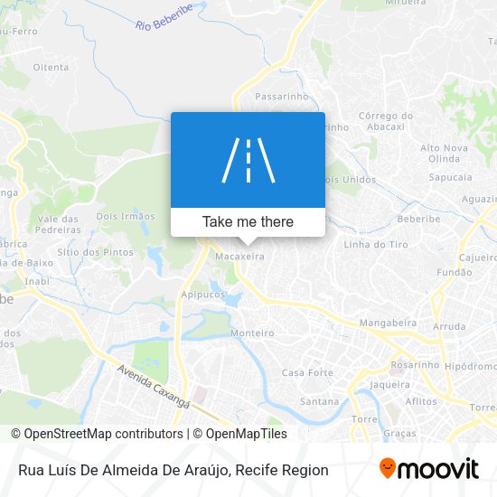 Rua Luís De Almeida De Araújo map