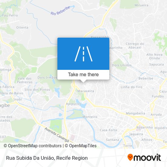 Rua Subida Da União map
