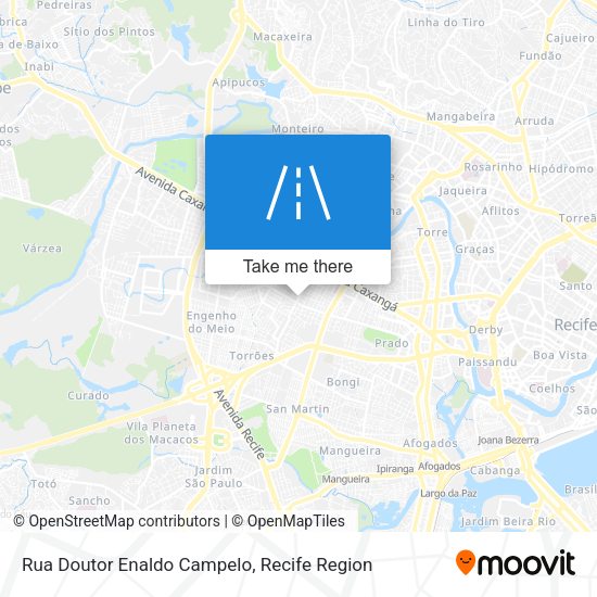 Rua Doutor Enaldo Campelo map