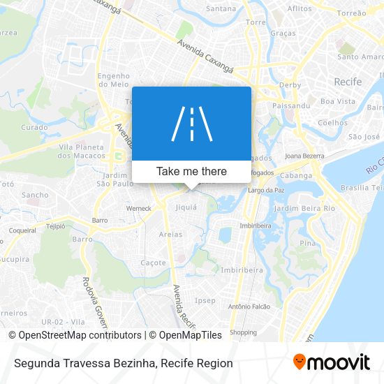Segunda Travessa Bezinha map