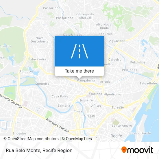 Rua Belo Monte map
