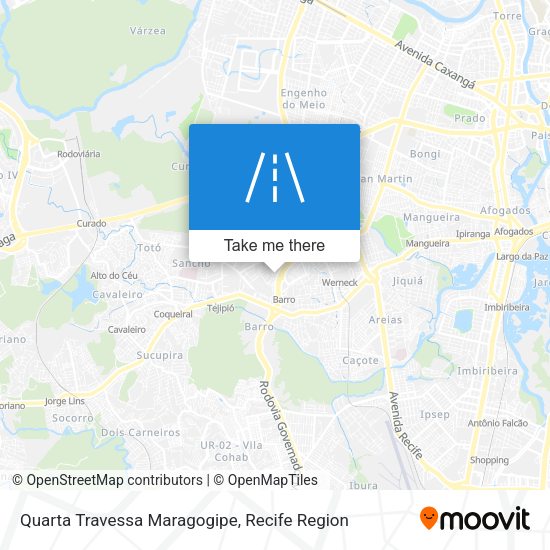 Quarta Travessa Maragogipe map