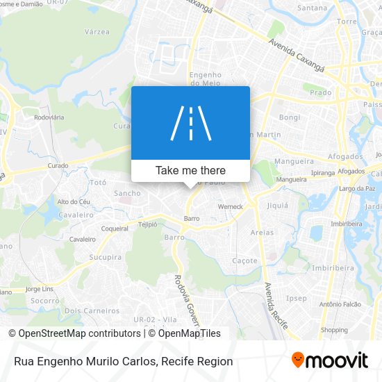 Rua Engenho Murilo Carlos map