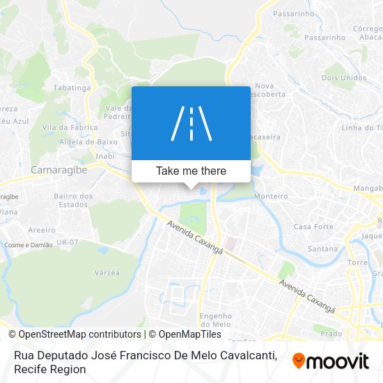 Rua Deputado José Francisco De Melo Cavalcanti map