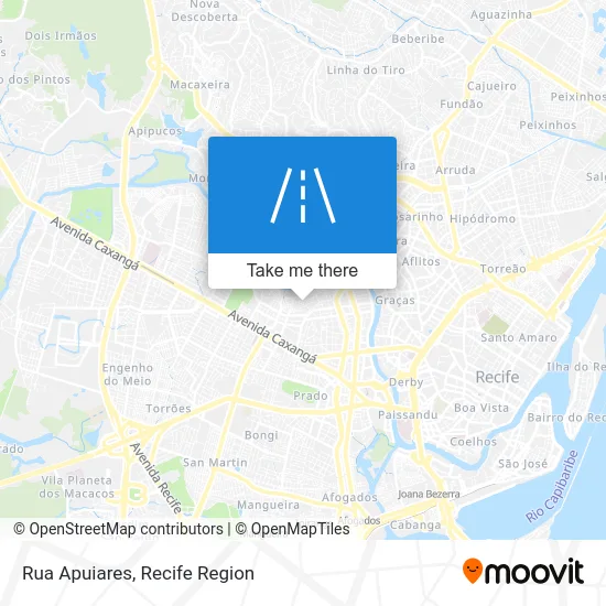 Rua Apuiares map