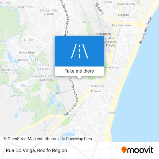 Rua Do Veiga map