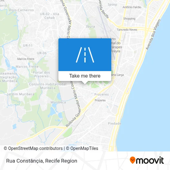 Rua Constânçia map