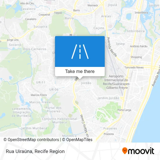 Rua Uiraúna map