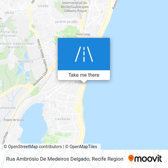 Rua Ambrósio De Medeiros Delgado map