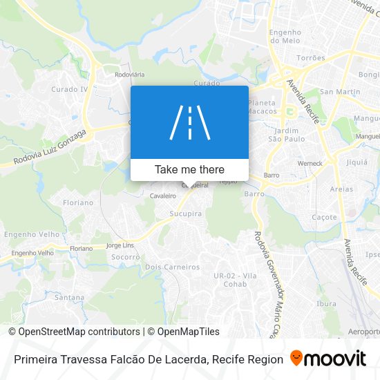 Primeira Travessa Falcão De Lacerda map