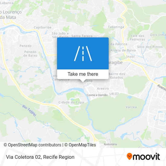 Via Coletora 02 map