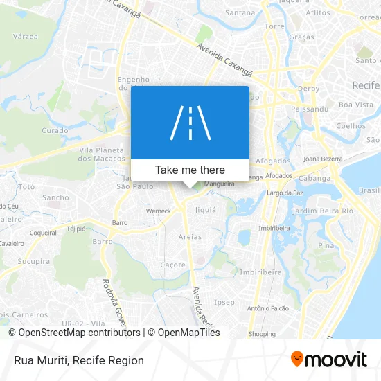 Rua Muriti map