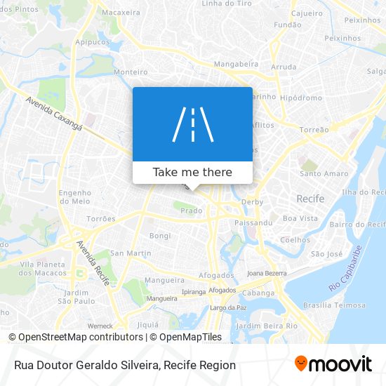 Rua Doutor Geraldo Silveira map