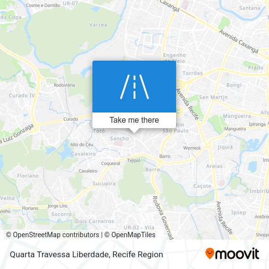 Quarta Travessa Liberdade map