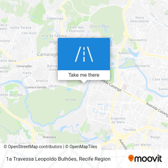 1a Travessa Leopoldo Bulhões map
