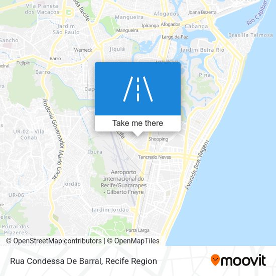 Rua Condessa De Barral map